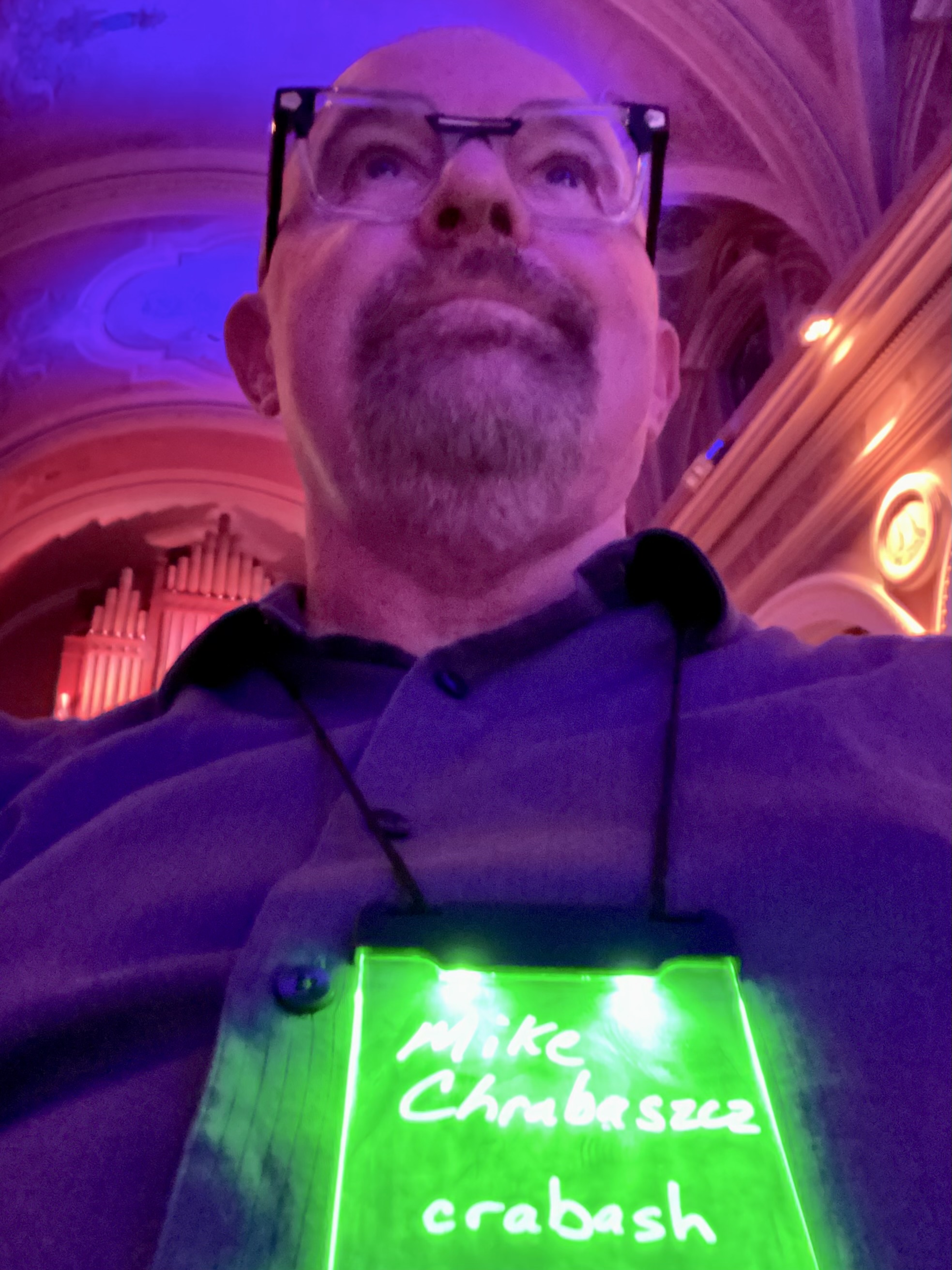 Mike Chrabąszcz at a Conference